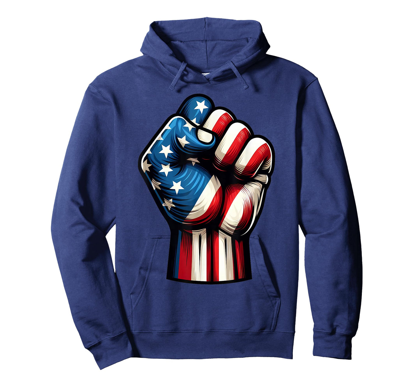 US Flag Fist, Patriotic American Flag Fist, USA Flag T-Shirt