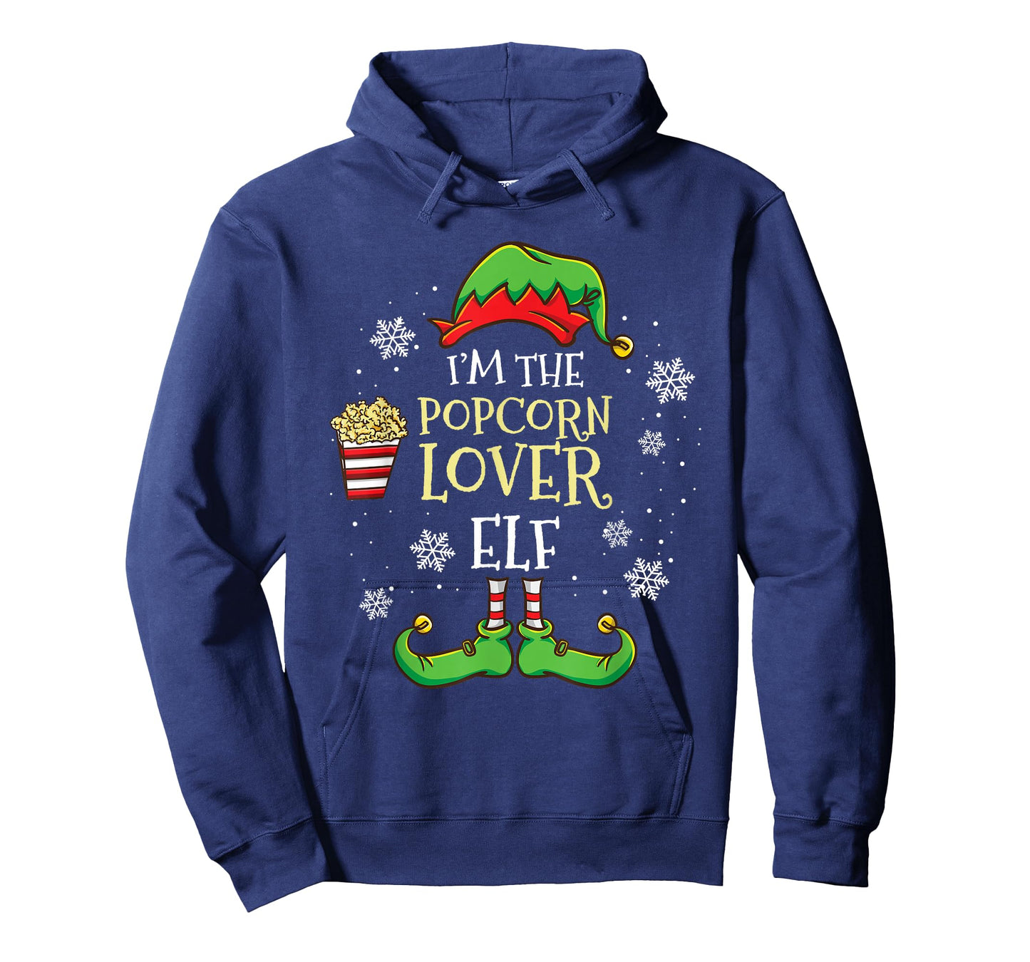 Im The Popcorn Lover Elf Christmas T-Shirt