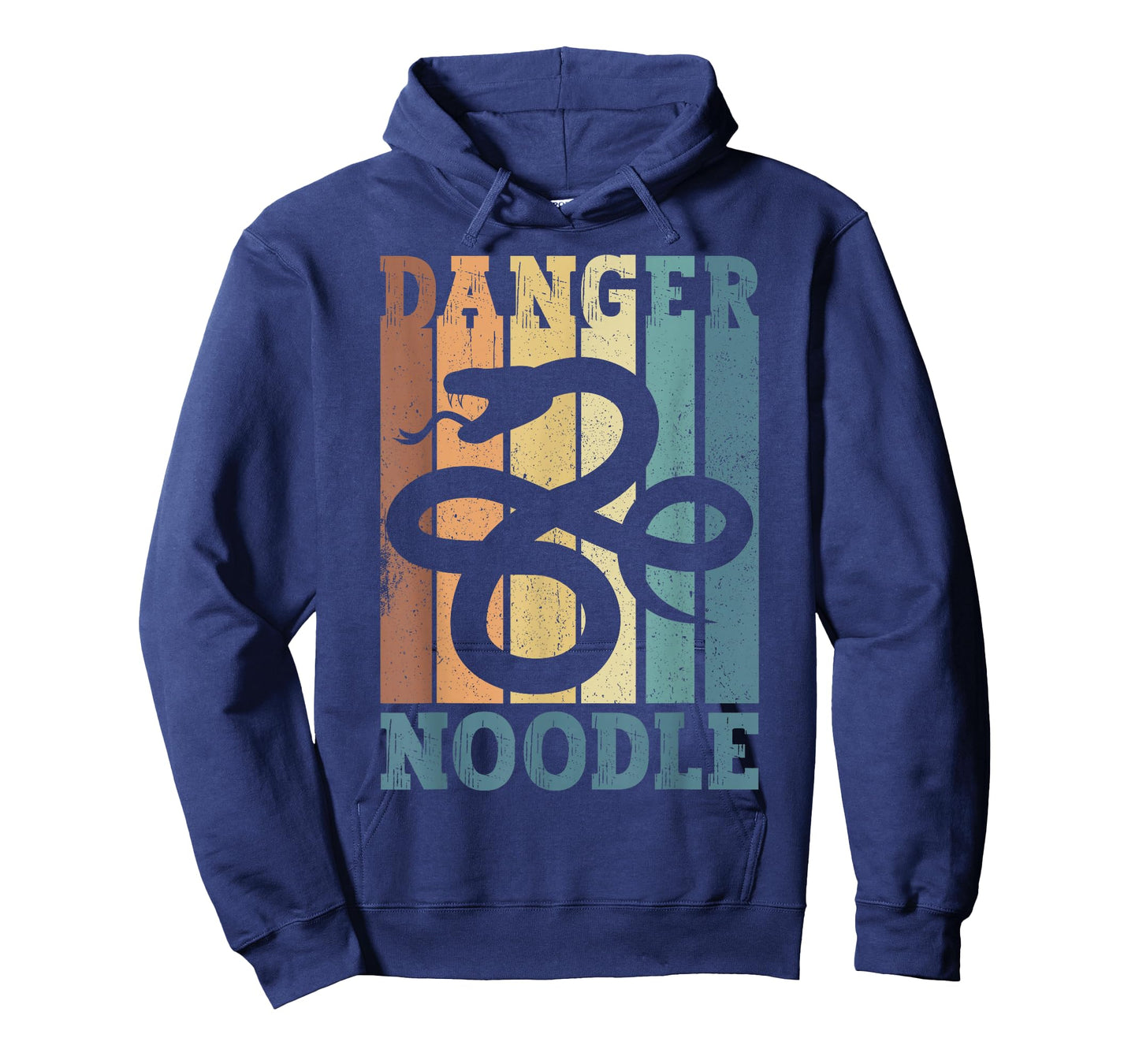 Snake Danger Noodle Retro T-Shirt