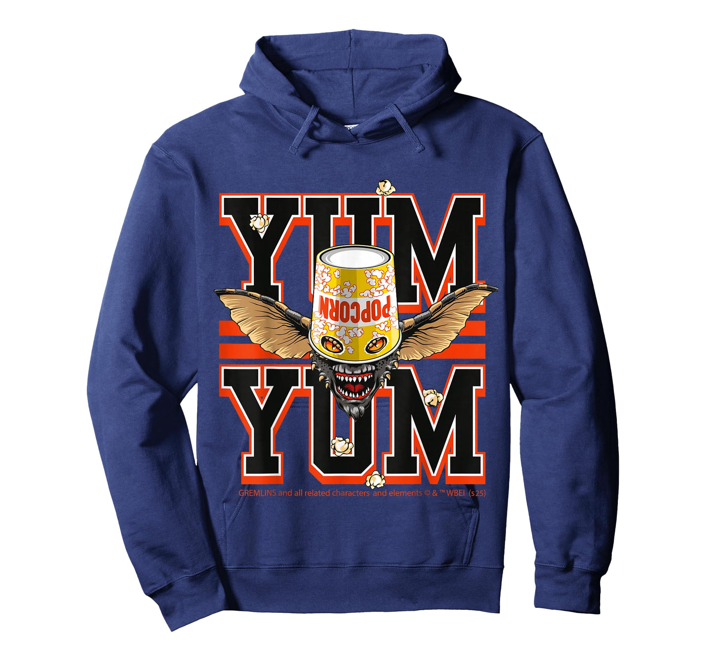 Gremlins Halloween Design Yum Yum Popcorn T-Shirt