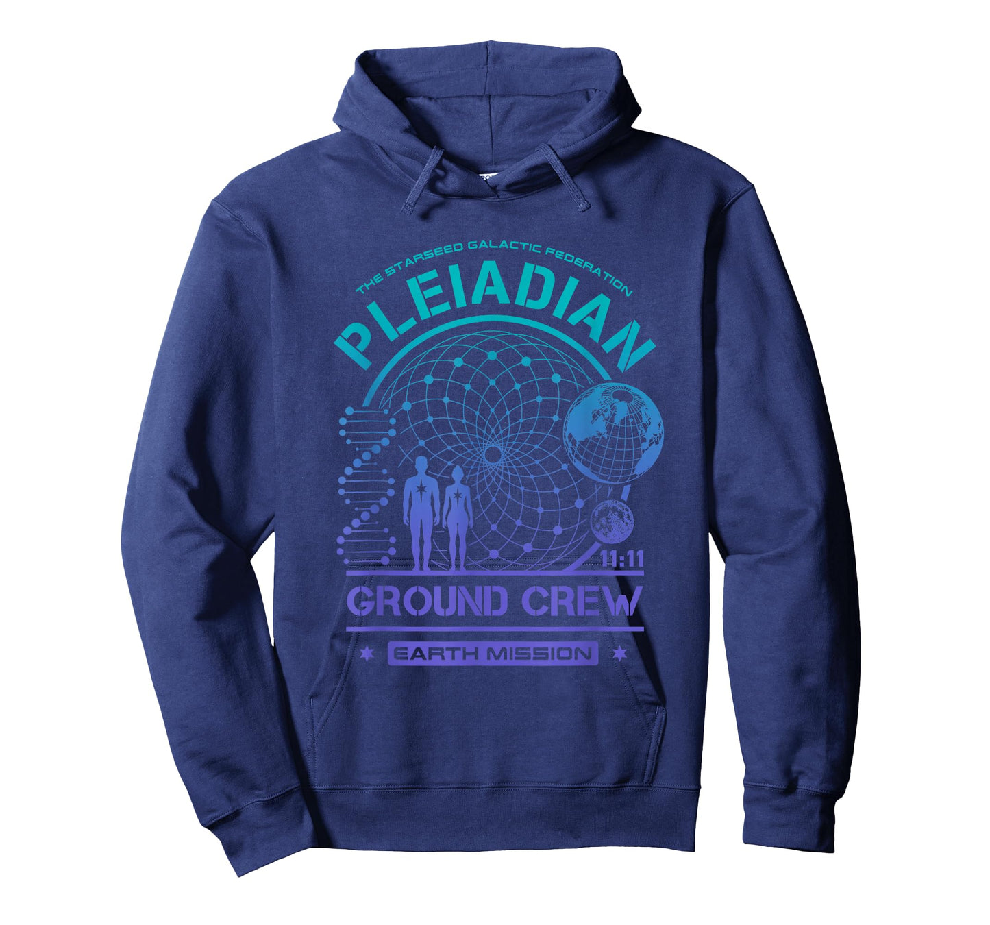 Pleiadian Starseed Earth Mission Ground Crew T-Shirt
