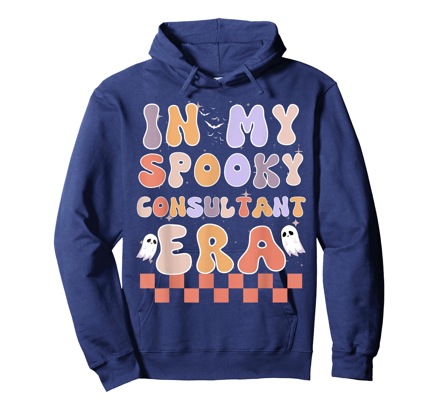 In My Spooky Consultant Era Ghost Halloween Retro T-Shirt