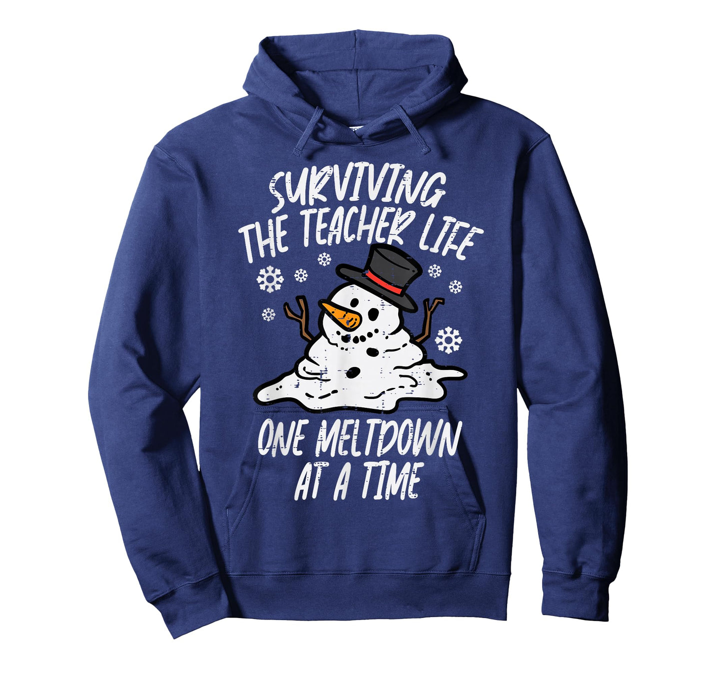 Christmas Surviving Teacher Life Meltdown Xmas Women Men T-Shirt