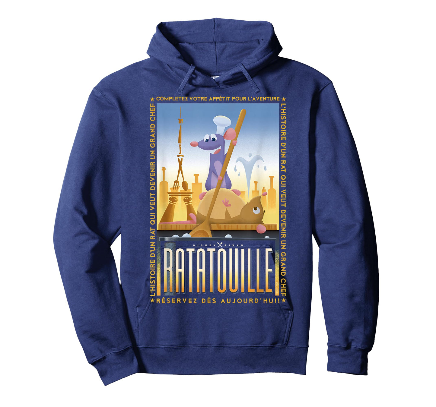 Disney Pixar Ratatouille Remy and Emile Cooking Poster T-Shirt