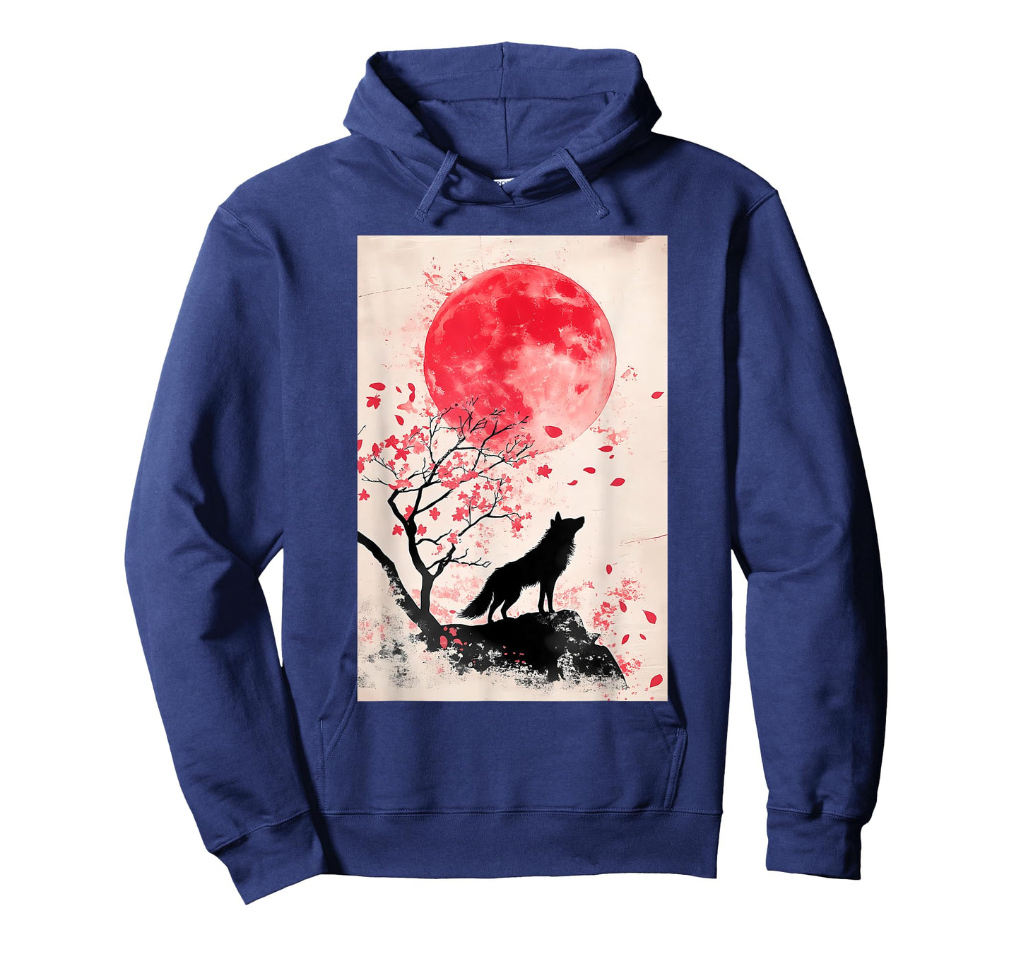 Okami Wolf Japanese Anime Kawaii Blossom Cherry T-Shirt