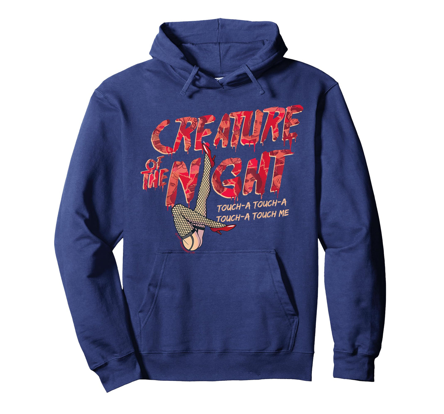 Rocky Horror Show Creature Of The Night Legs Touch-A Light T-Shirt