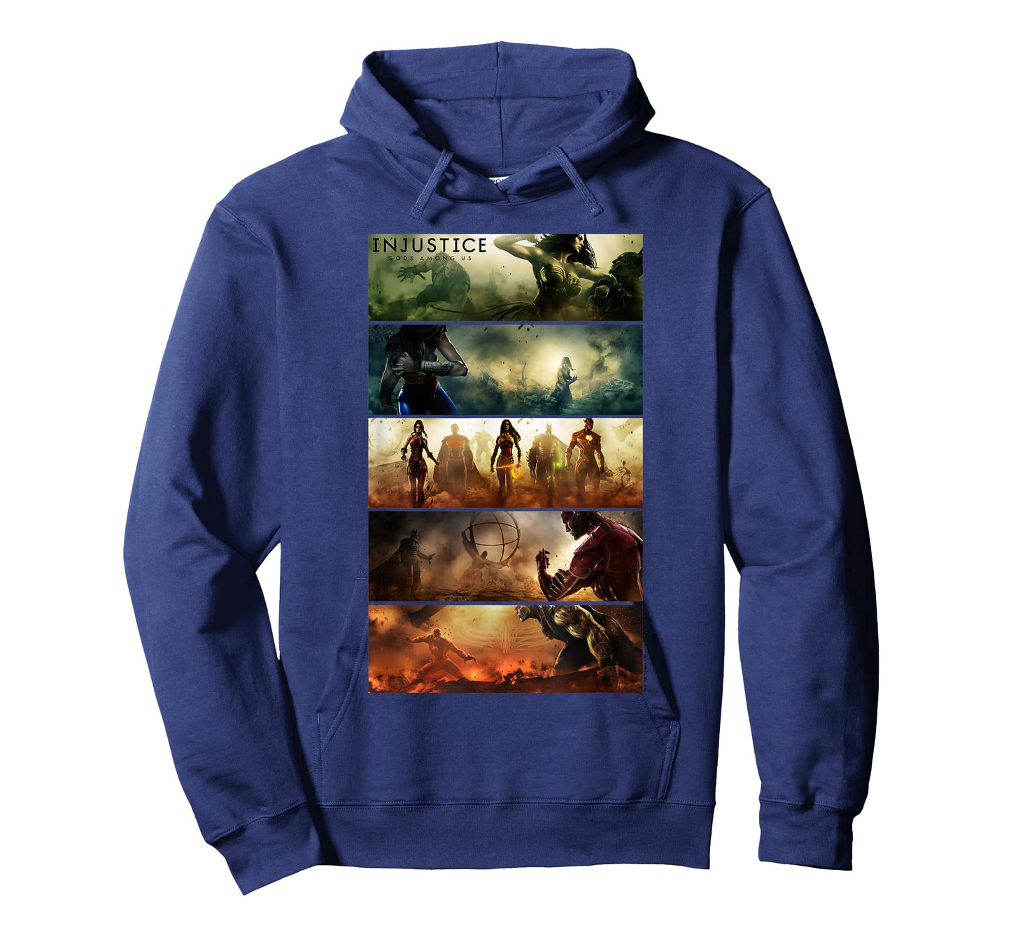 Injustice: Gods Among Us Panels T-Shirt
