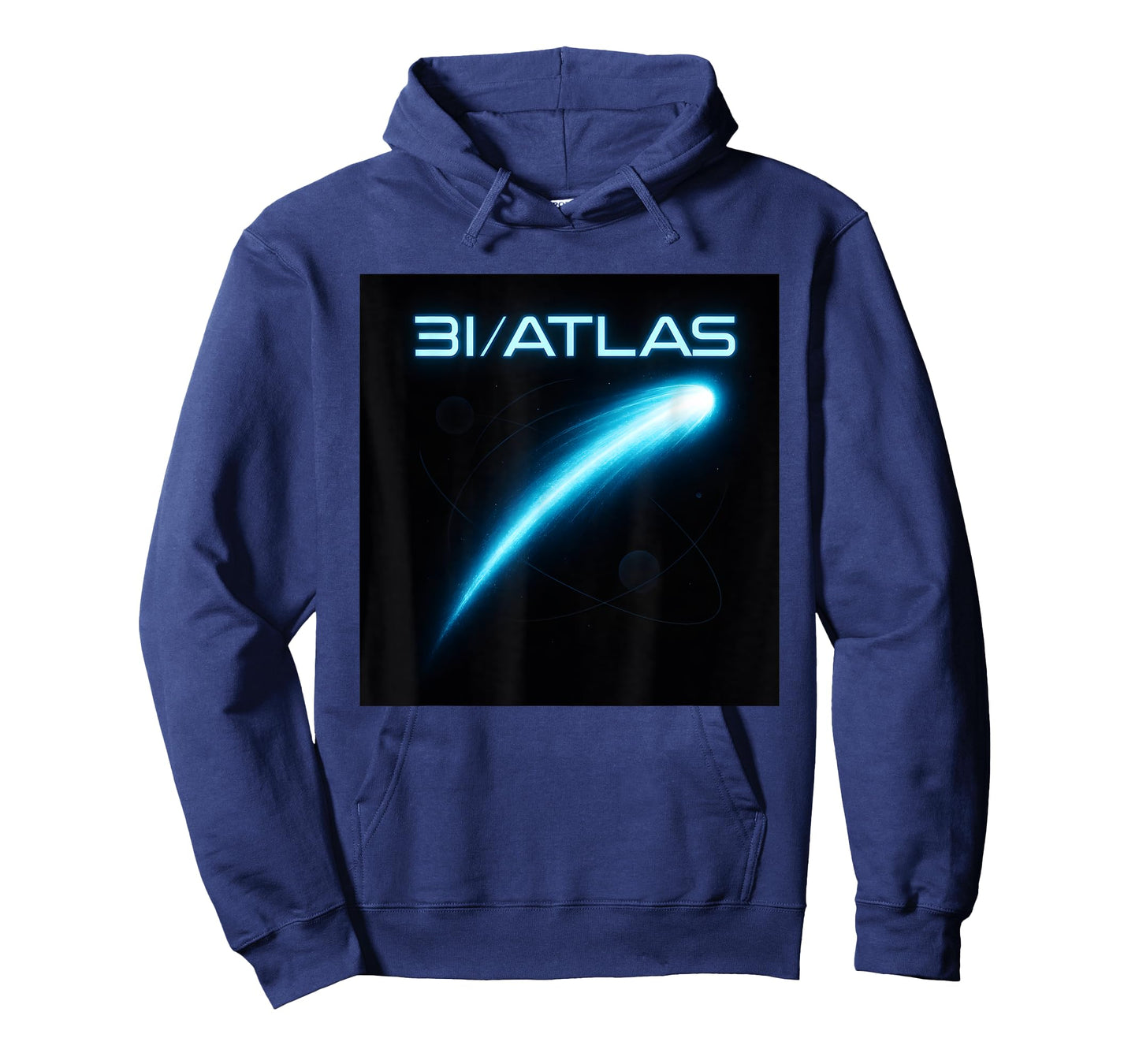 Interstellar 3I Atlas Comet Emblem UFO Alien Probe T-Shirt