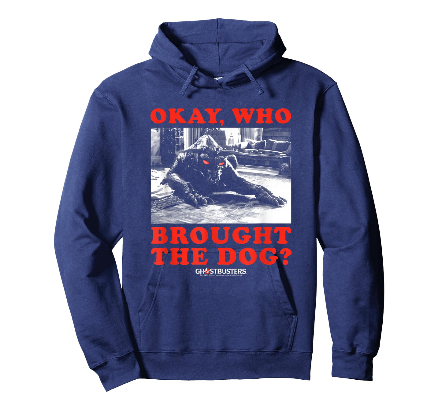 Ghostbusters Who Brought The Dog Zuul Funny Movie T-Shirt