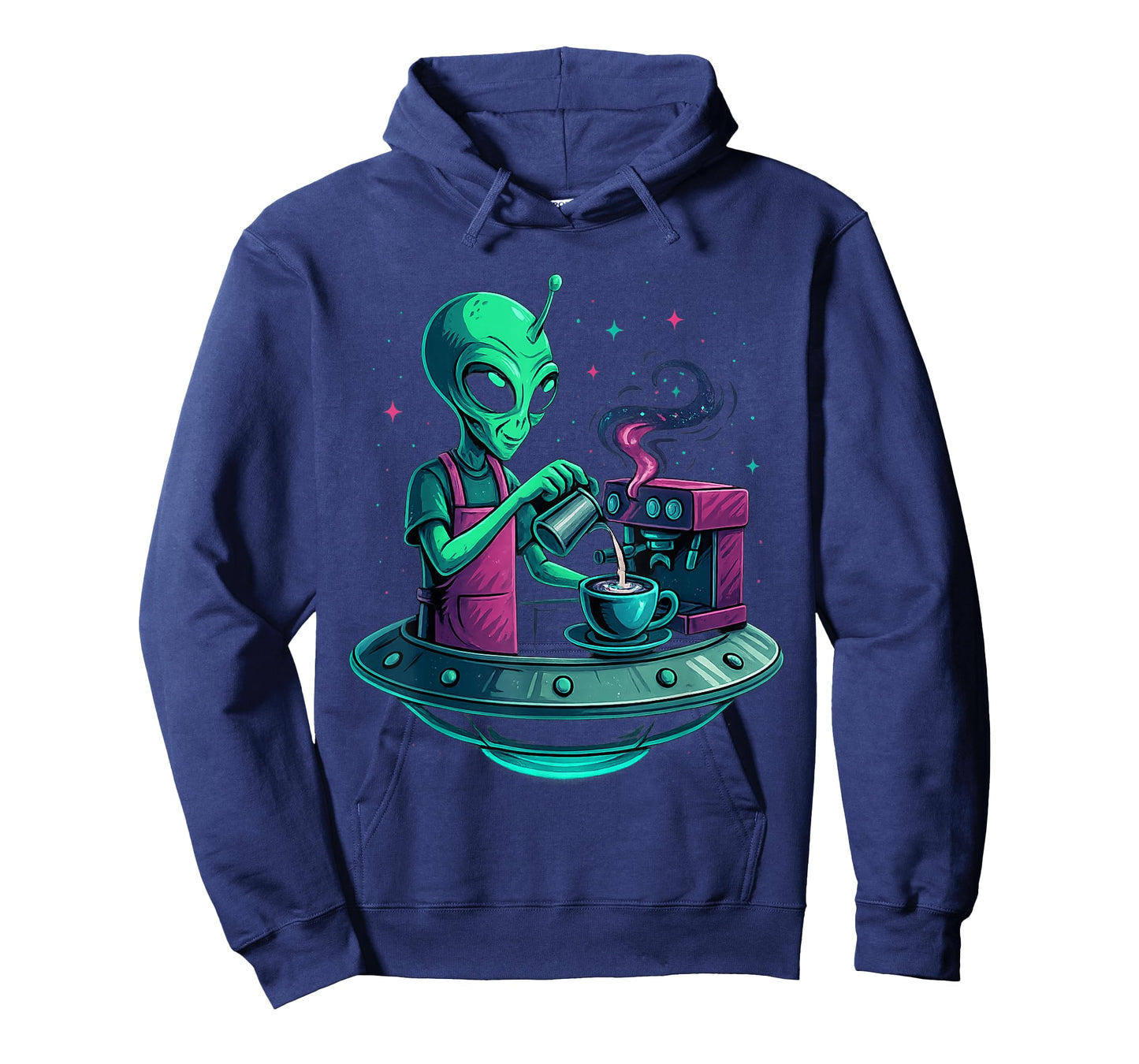 Alien Coffee Design for Coffee Lovers T-Shirt