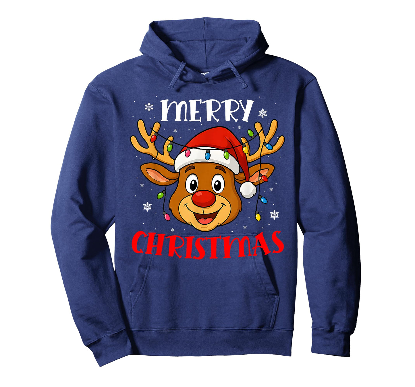 Merry Christmas Reindeer Xmas Family Men Women T-Shirt