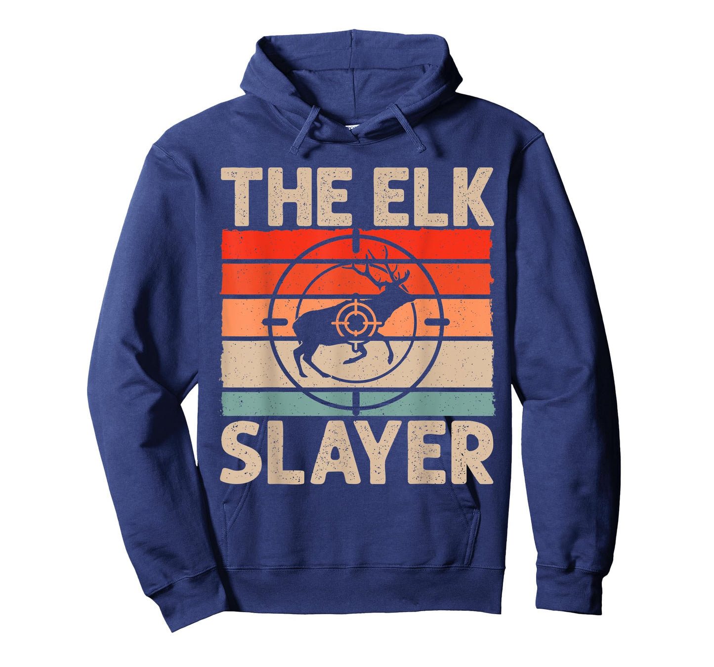 Elk Hunter Retro Vintage The Elk Slayer Elk Hunting T-Shirt