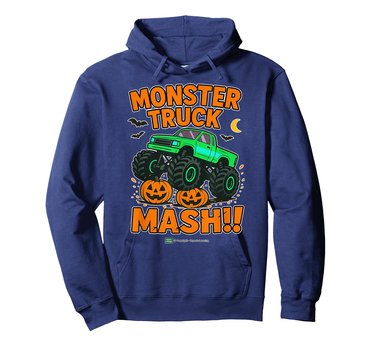 Kids Halloween Monster Truck Mash Spooky Fun for Toddlers T-Shirt