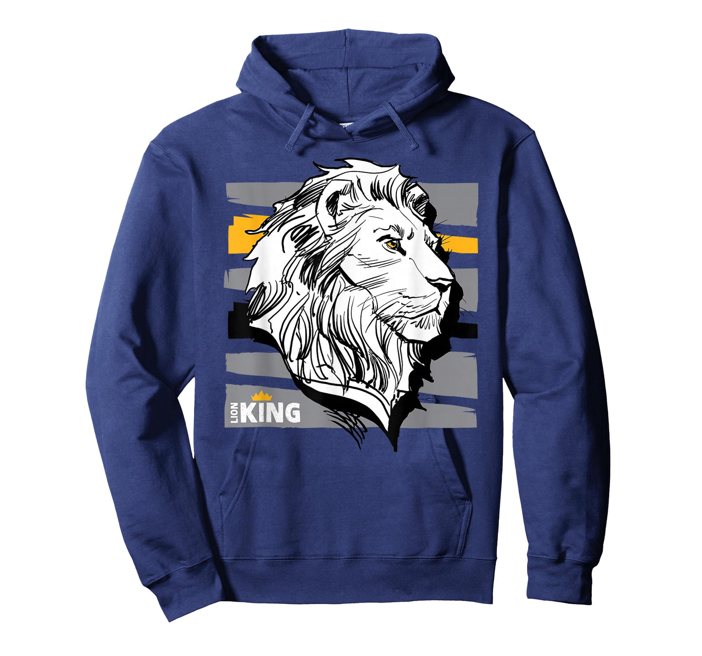 Disney The Lion King Live Action Mufasa Sketched Portrait T-Shirt