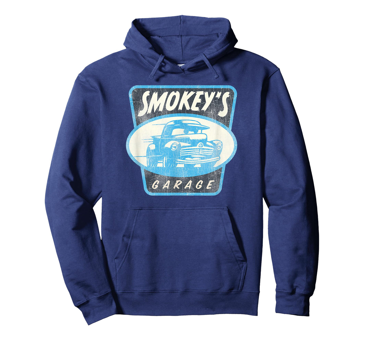 Disney Pixar Cars Vintage Smokey's Garage Faded Logo T-Shirt