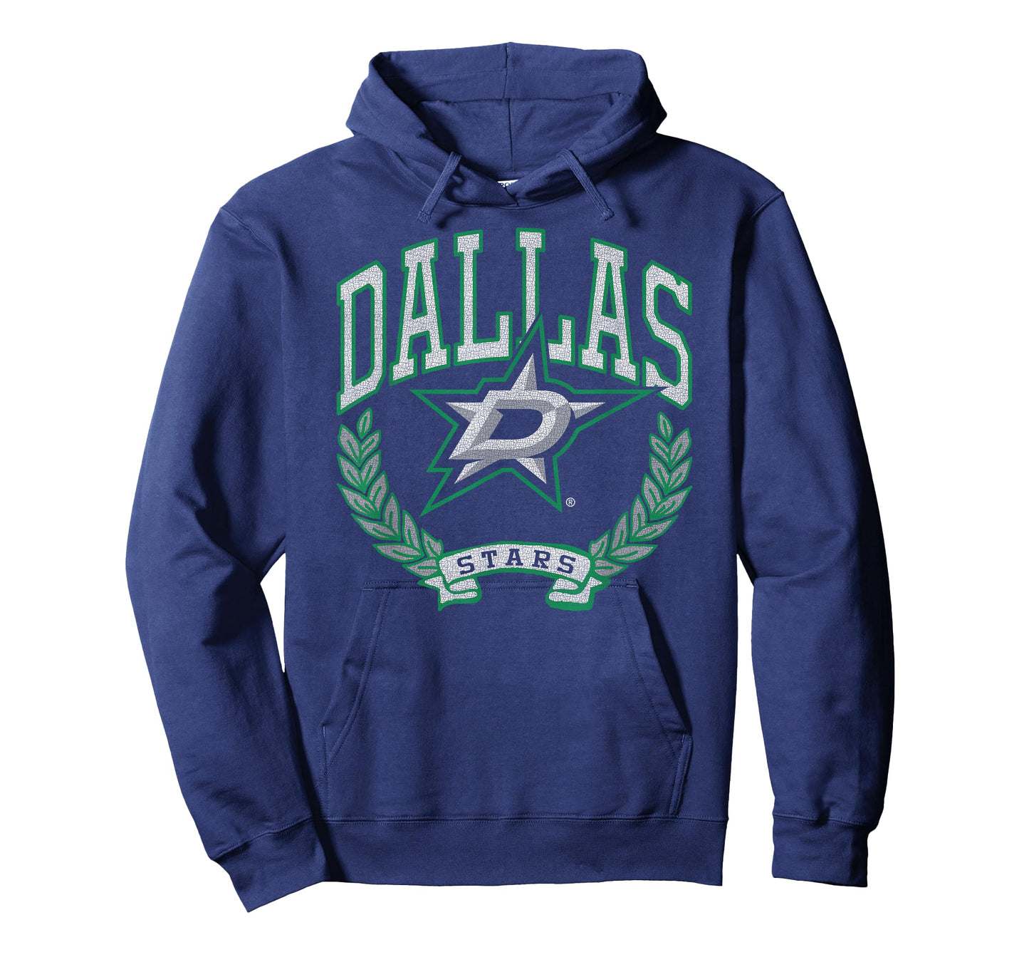 Dallas Stars Vintage Victory Black Officially Licensed T-Shirt