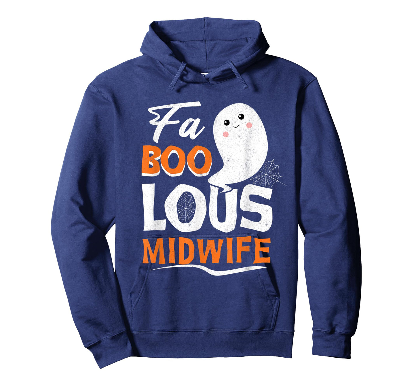 Fabulous Faboolous Midwife Ghost Halloween T-Shirt