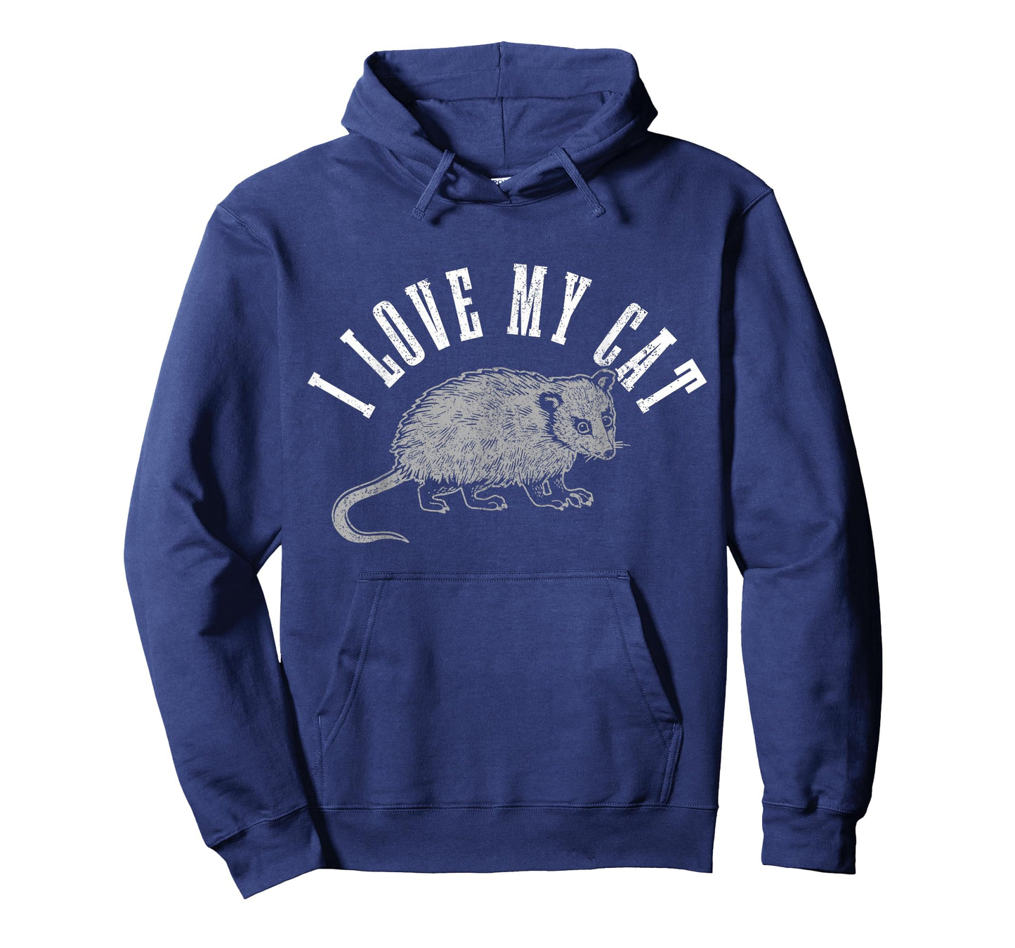 Opossum I Love My Cat Funny Opossum T-Shirt