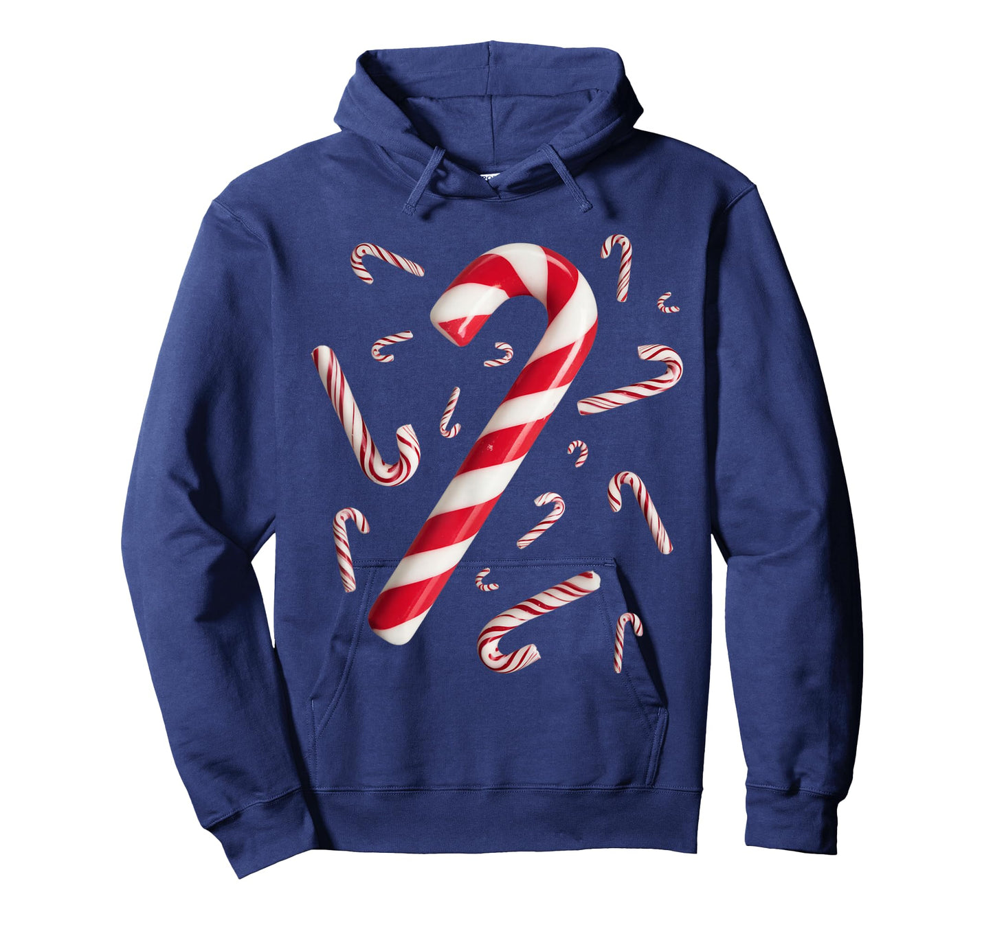 Christmas Candy Cane Santa Xmas Kids Toddler Youth Women Men T-Shirt