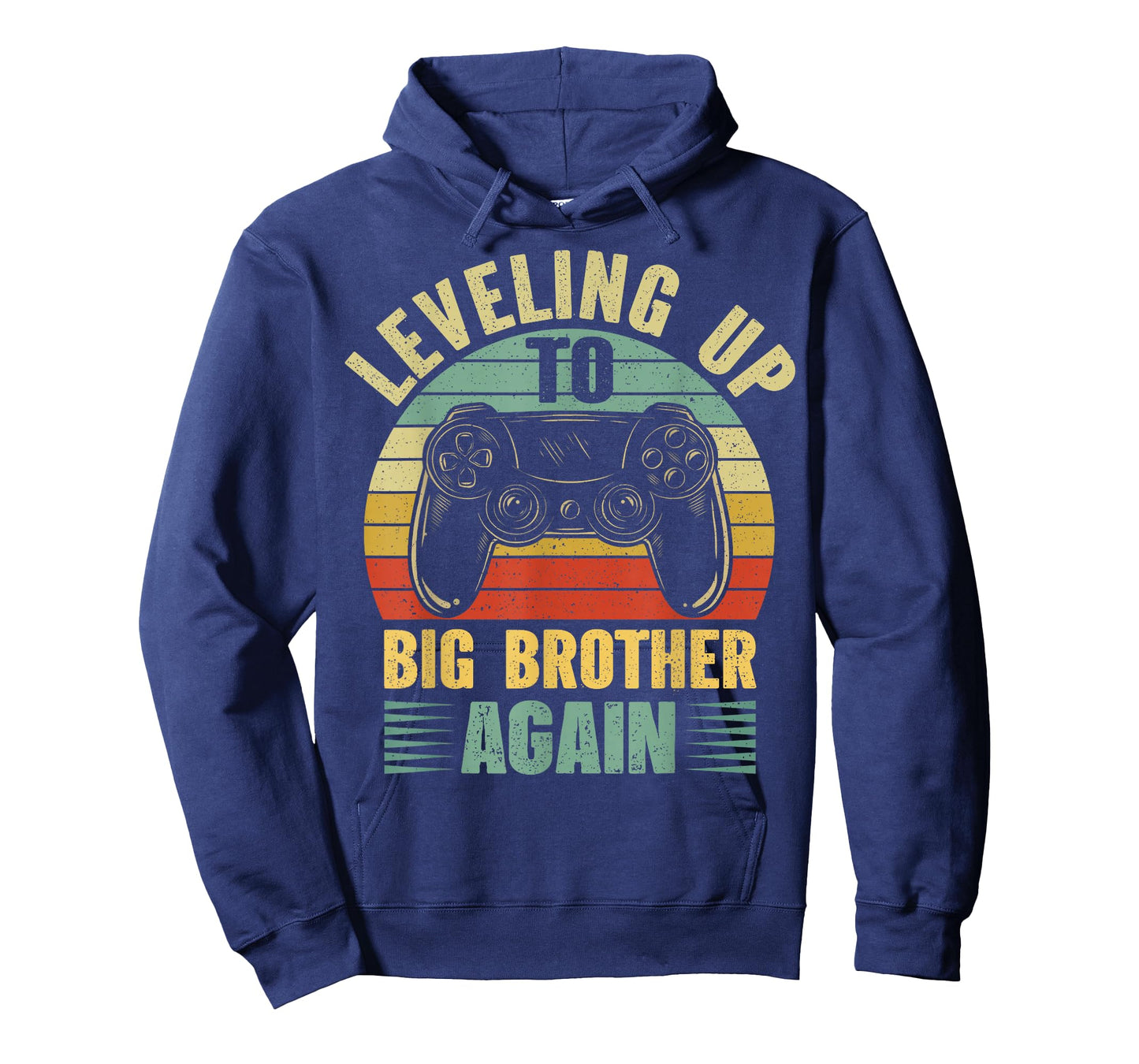 Leveling Up To Big Bro Again Vintage Gift Big Brother Again T-Shirt