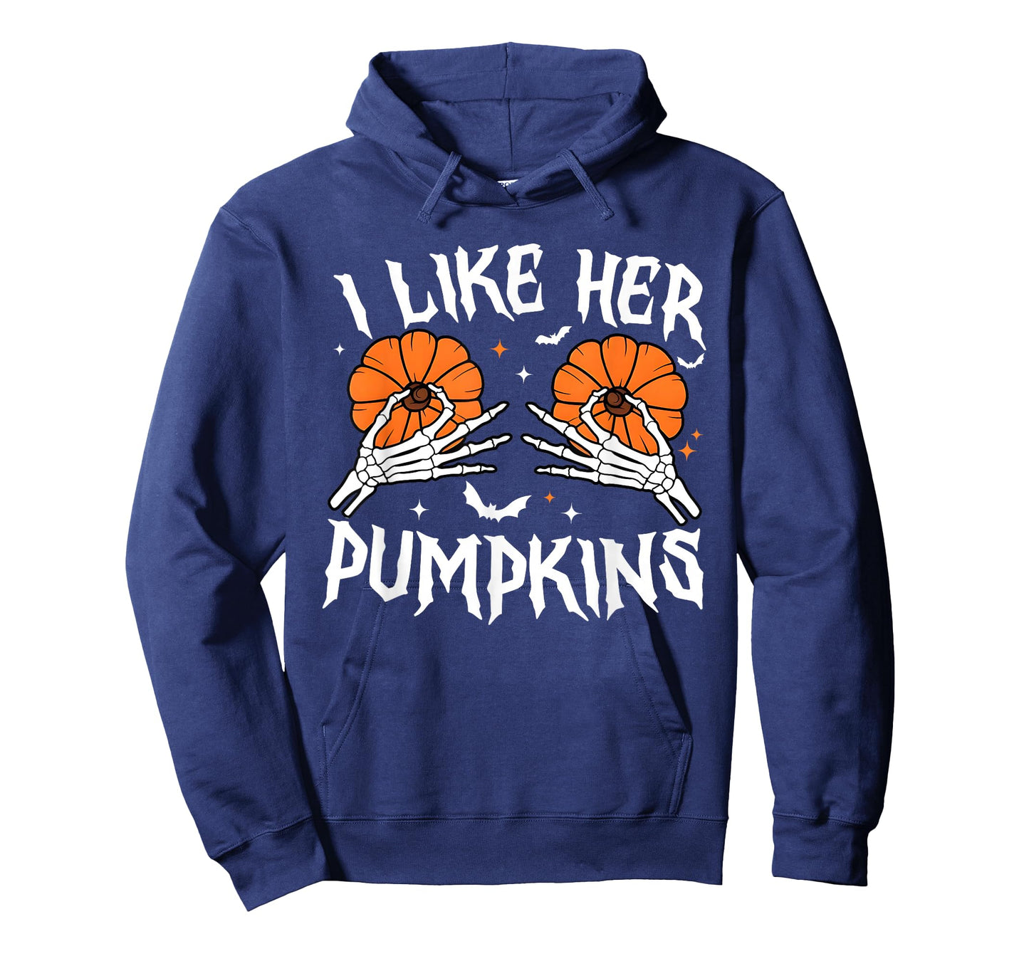 I Like Her Pumpkins I Like His Broomstick Halloween Couple T-Shirt