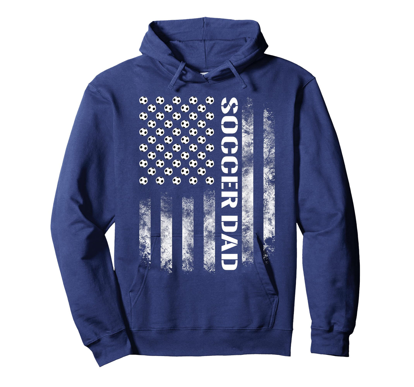 Soccer Dad Funny USA Flag Father's Day Gift T-Shirt