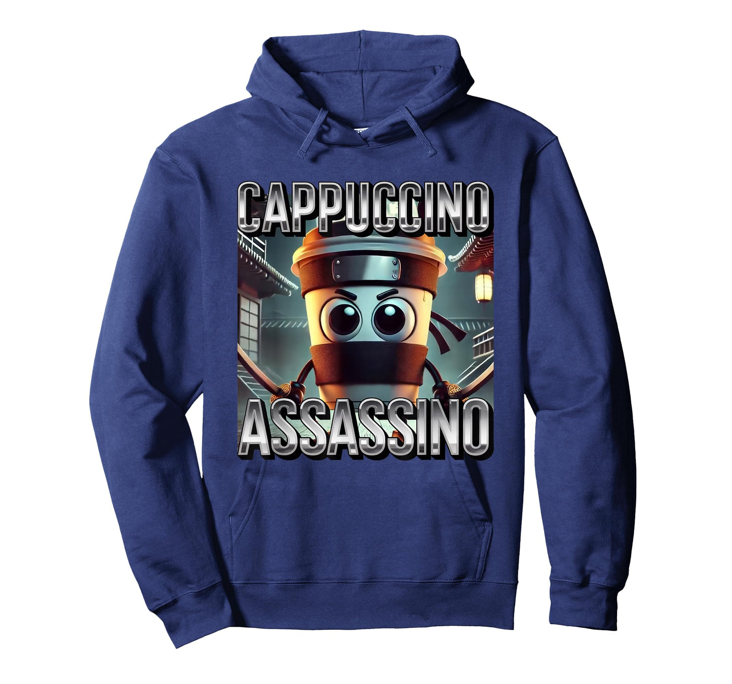 Cappuccino Assassino Coffee Lovers Italian Brainrot Meme T-Shirt
