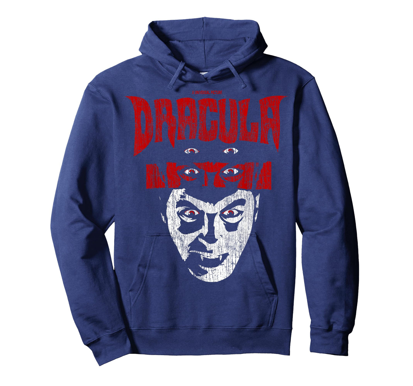 Universal Monsters Distressed Dracula Portrait Logo T-Shirt