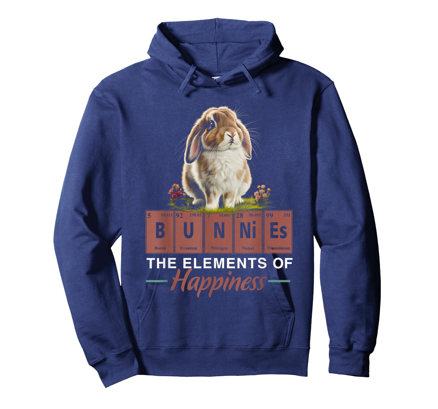Elements of Happiness Mini Holland Lop Bunny Rabbit Lover T-Shirt