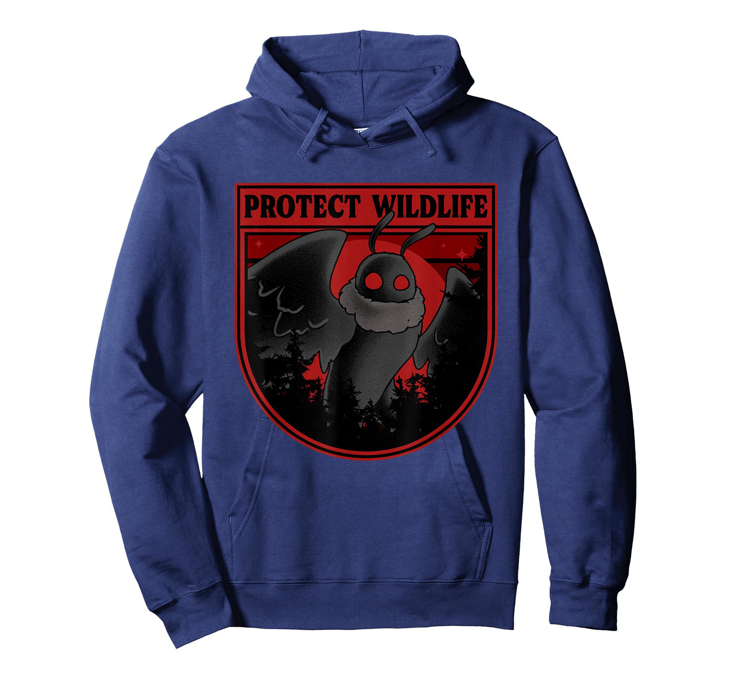 Cryptid Mothman Shirt Protect the Wildlife Cryptozoology T-Shirt