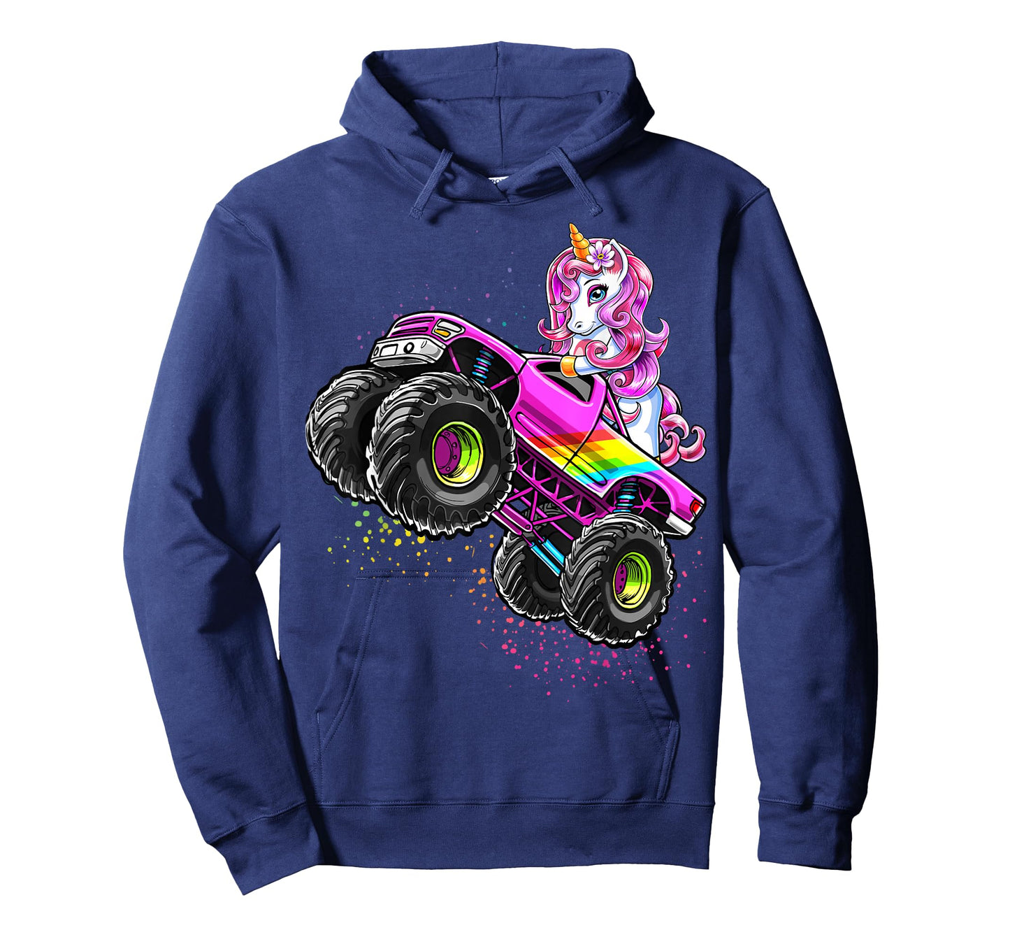 Monster Truck Unicorn Birthday Party Monster Truck Girl Gift T-Shirt