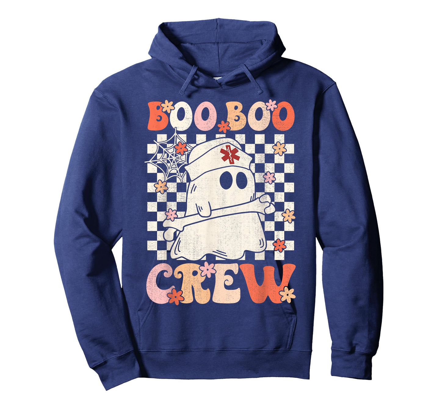 Groovy Boo Boo Crew Nurse Ghost Paramedic EMT EMS Halloween T-Shirt