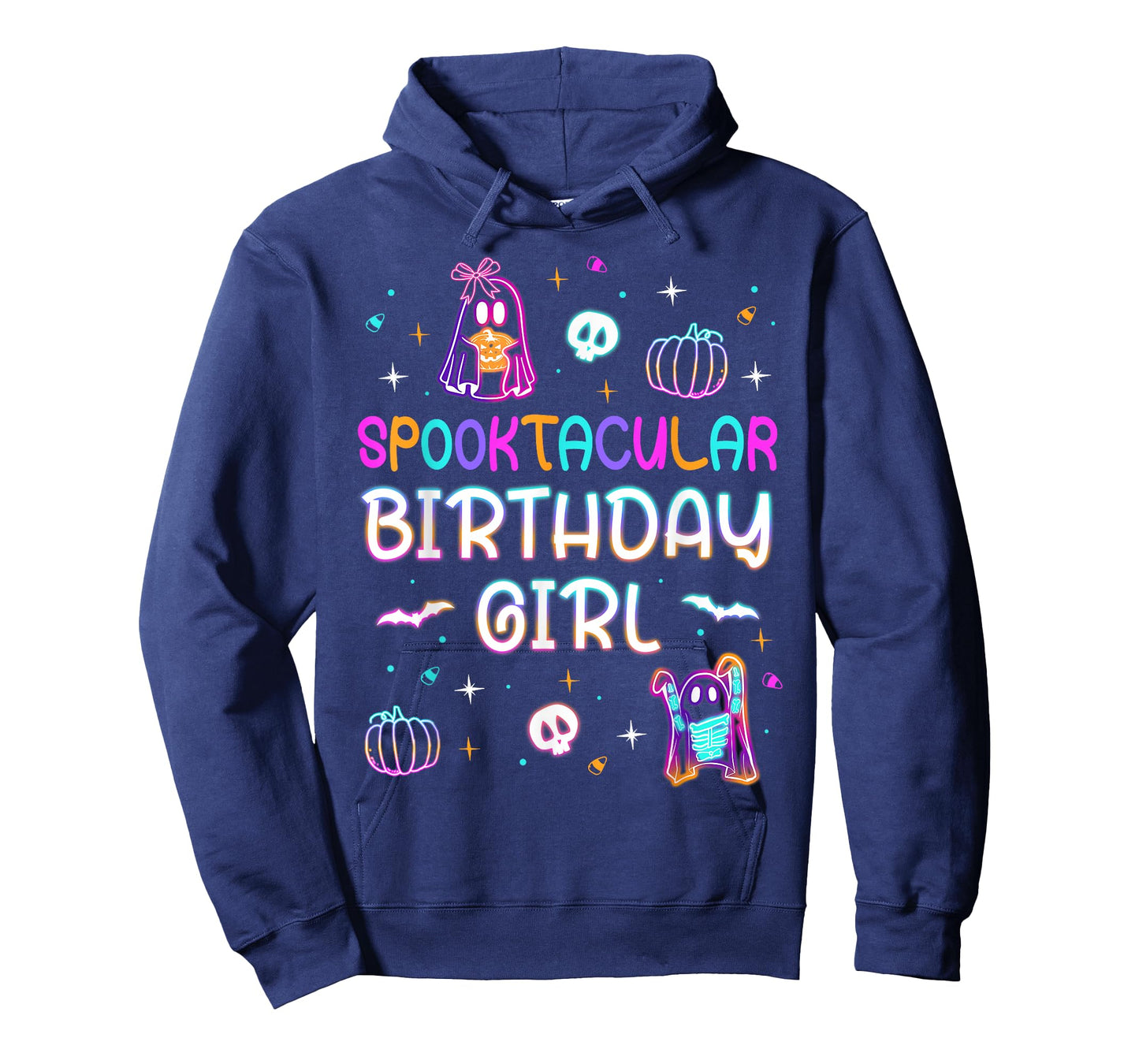 Spooktacular Birthday Girl Funny Birthday Girl Ghost Party T-Shirt