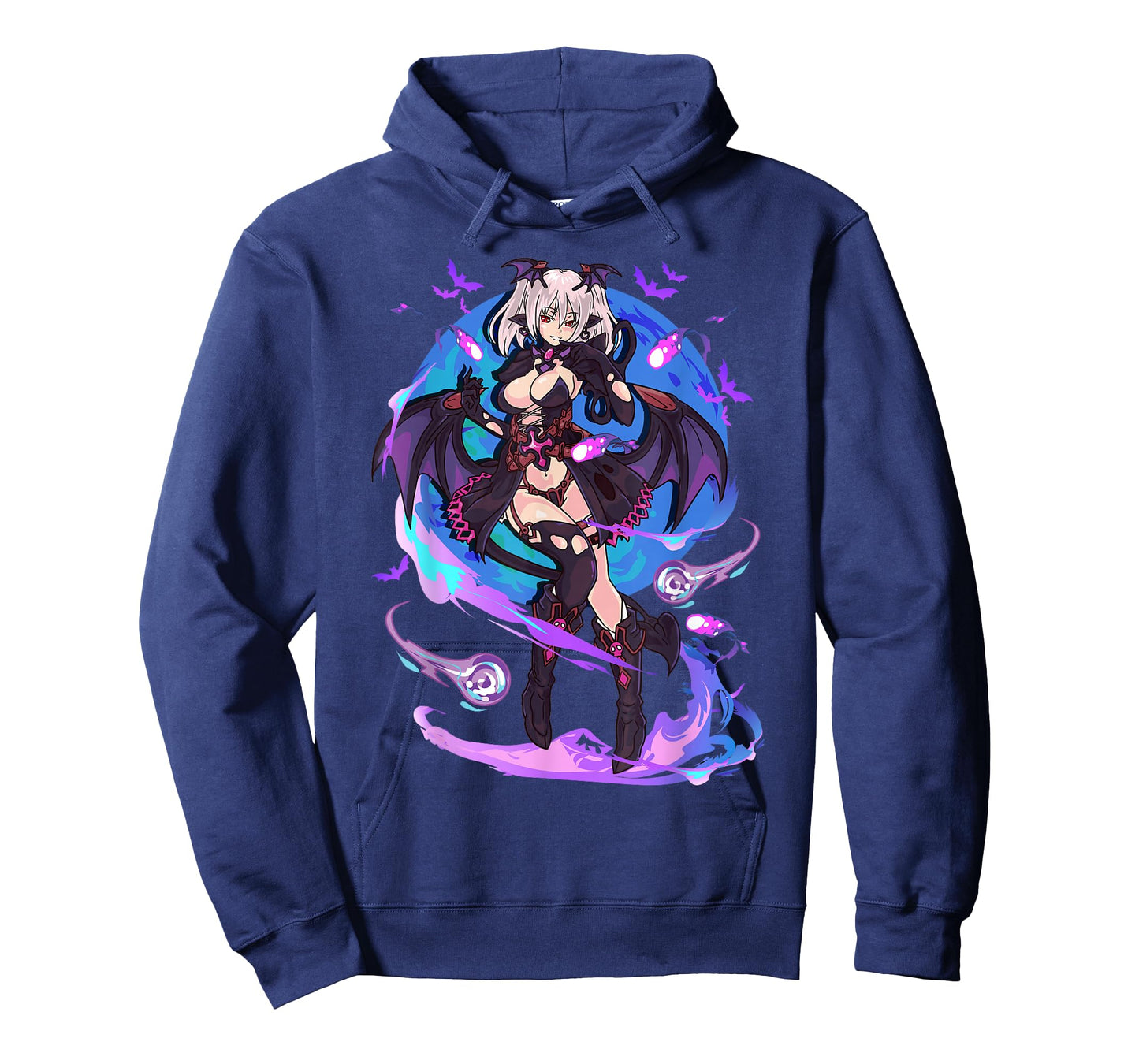 Anime Demon Girl Japanese Aesthetic Waifu Kawaii Otaku Art T-Shirt
