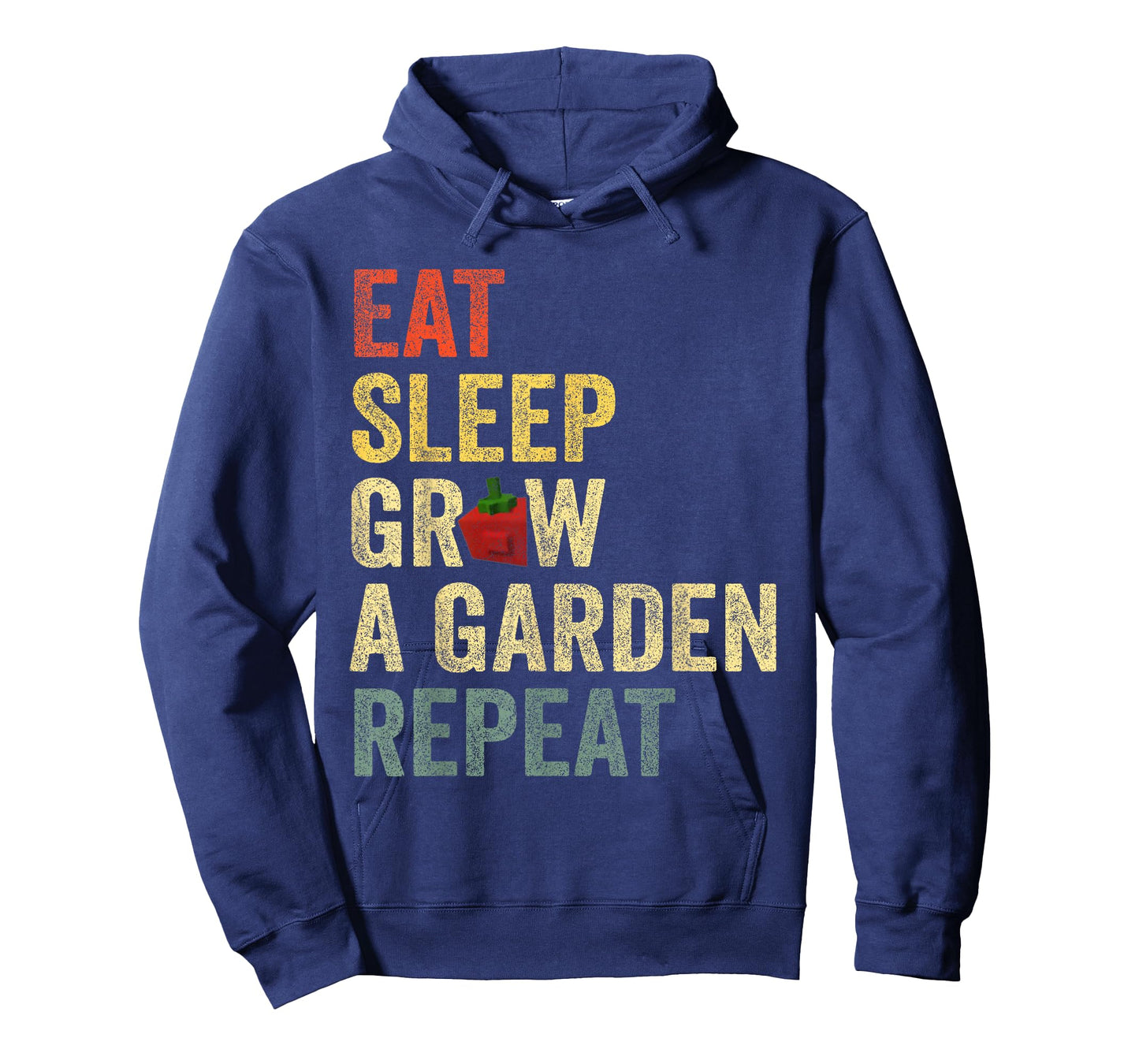 Funny Game Eat Sleep Grow A Garden Repeat Vintage Gamer T-Shirt