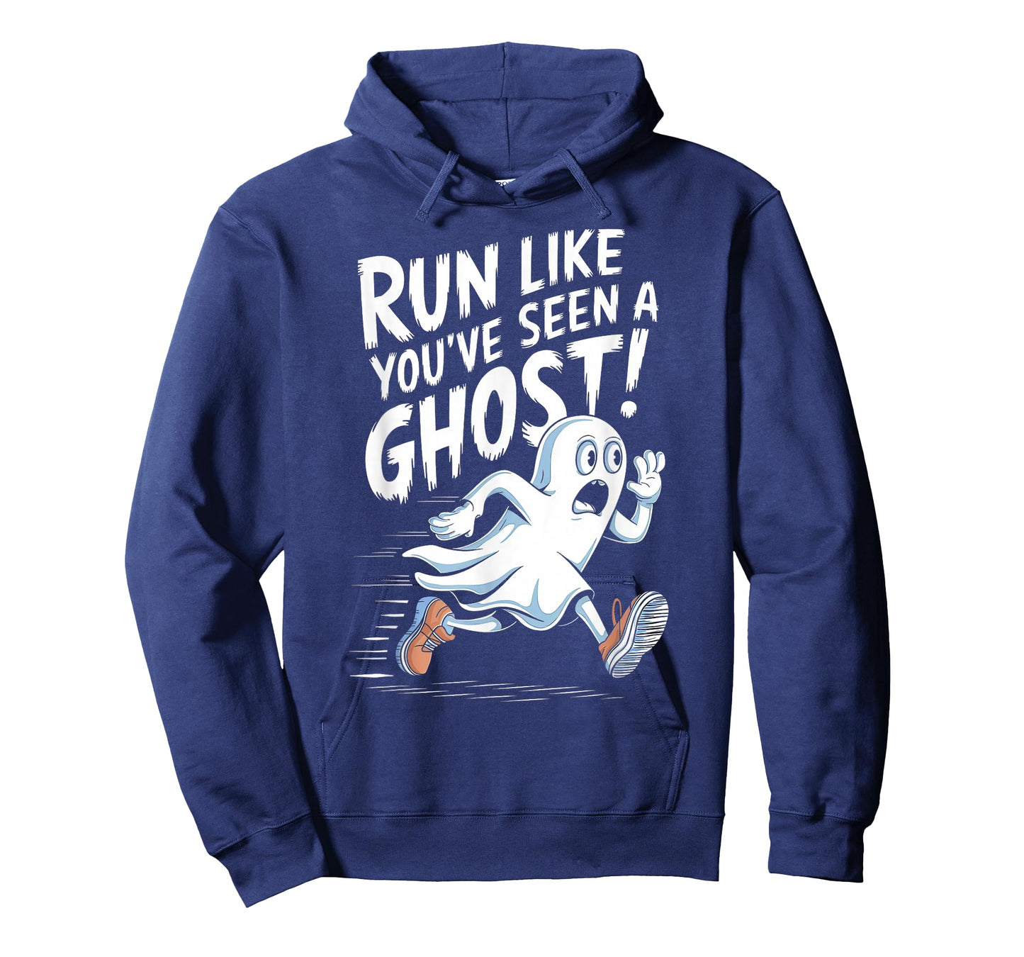 Run Like You've Seen A Ghost Halloween 5K Race Runner T-Shirt