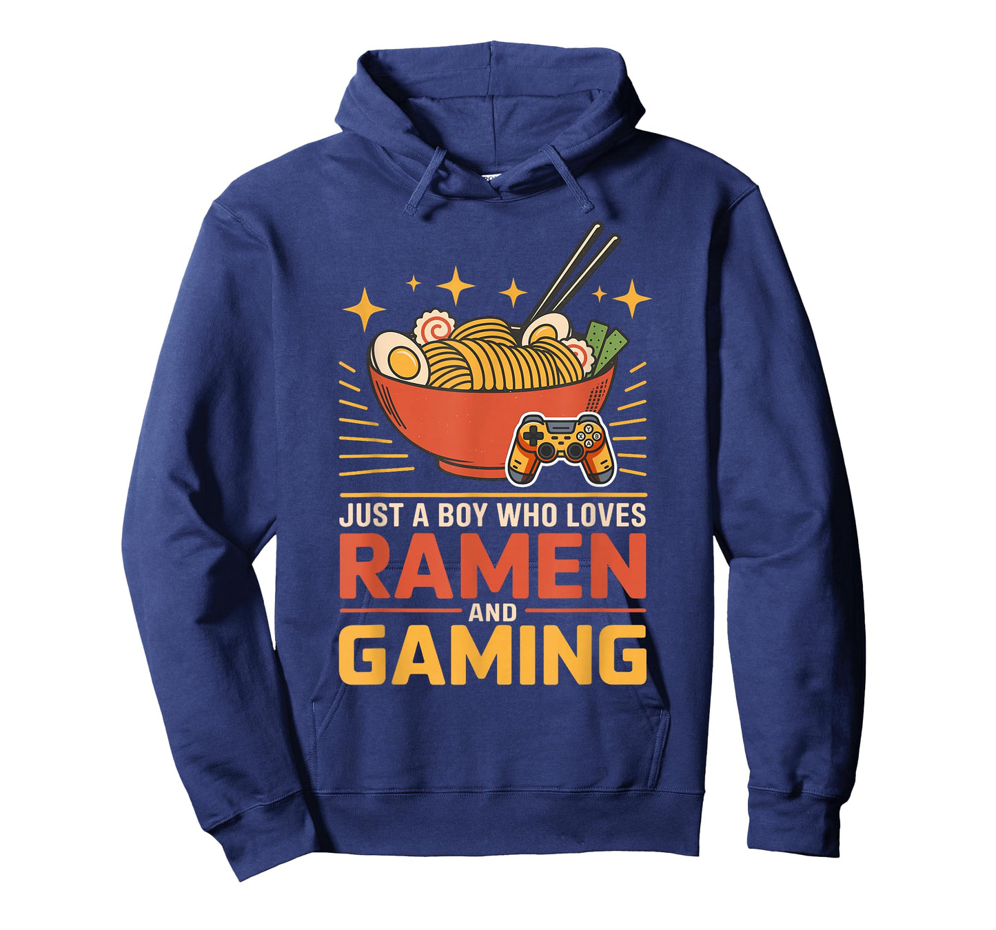 Just A Boy Who Loves Ramen and Gaming Japan Anime Video Game T-Shirt