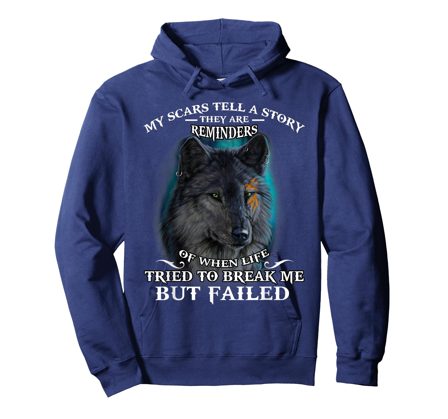 Wolf lover Tee My scar tell a story T-Shirt T-Shirt