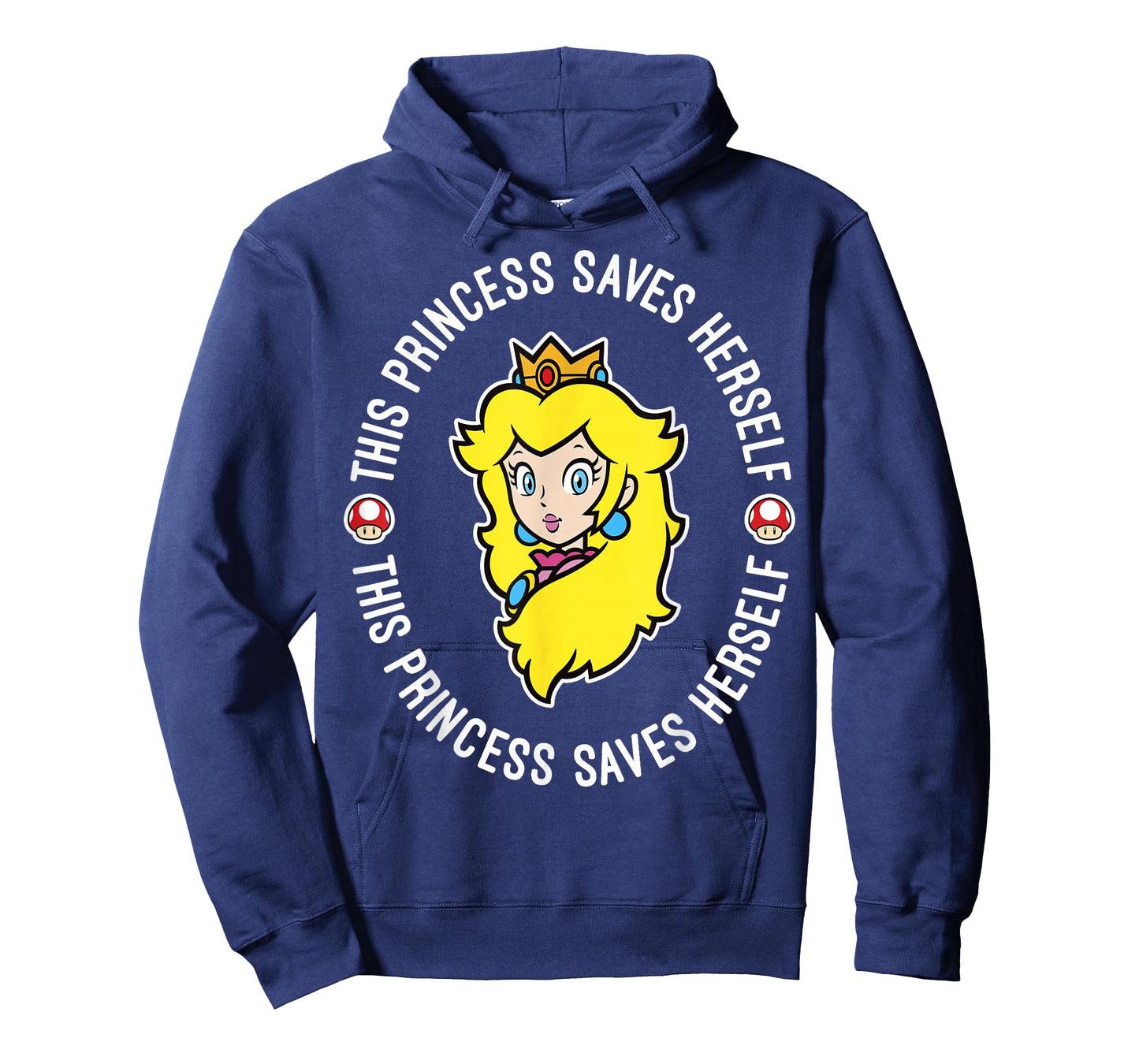 Nintendo Super Mario Princess Peach Saves Herself T-Shirt T-Shirt