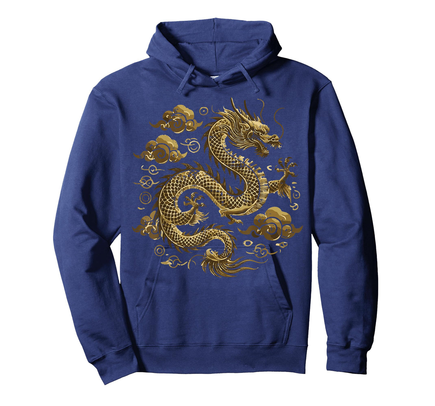 Asian Dragon Clouds Vintage Chinese Japanese Men Women Kids T-Shirt