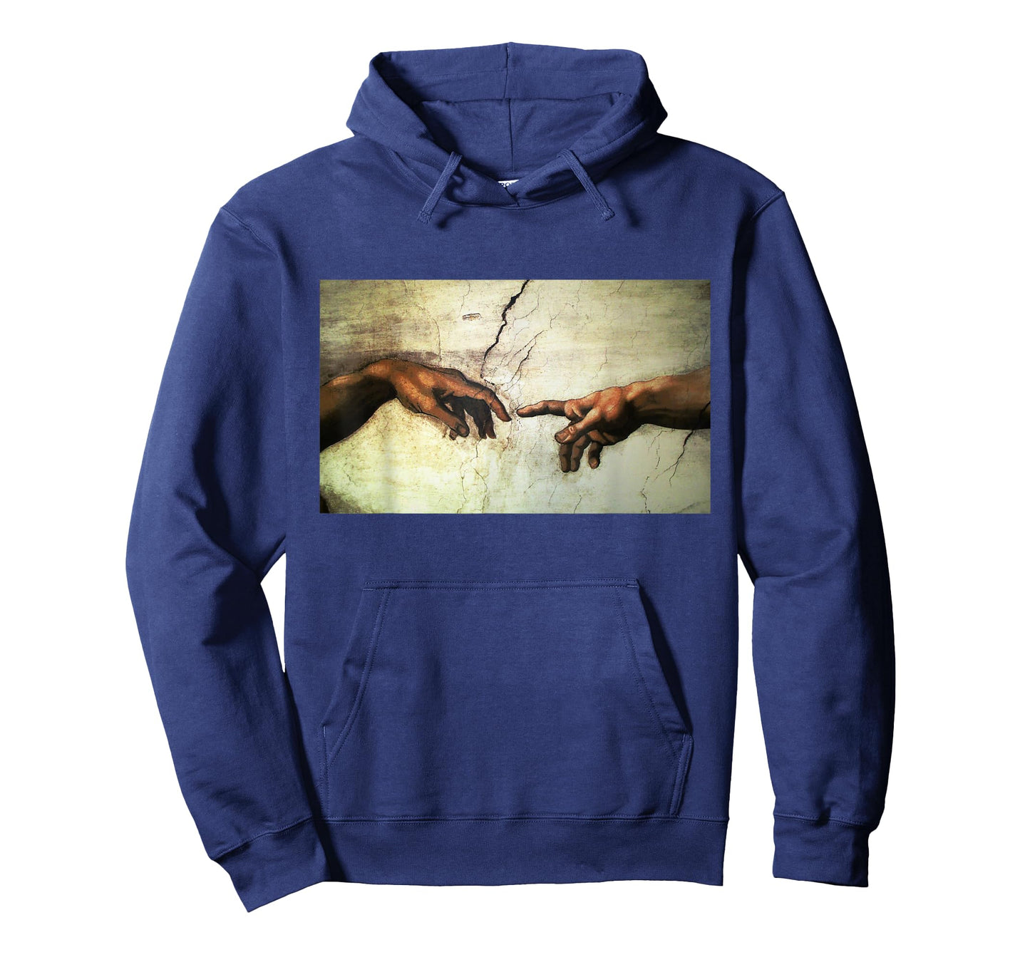 MichelAngelo - creation of Adam - vintage art T-Shirt