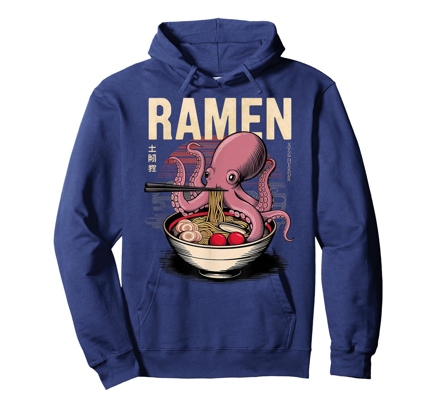 Octopus Ramen Japanese Noodles Kawaii Anime Octopus T-Shirt