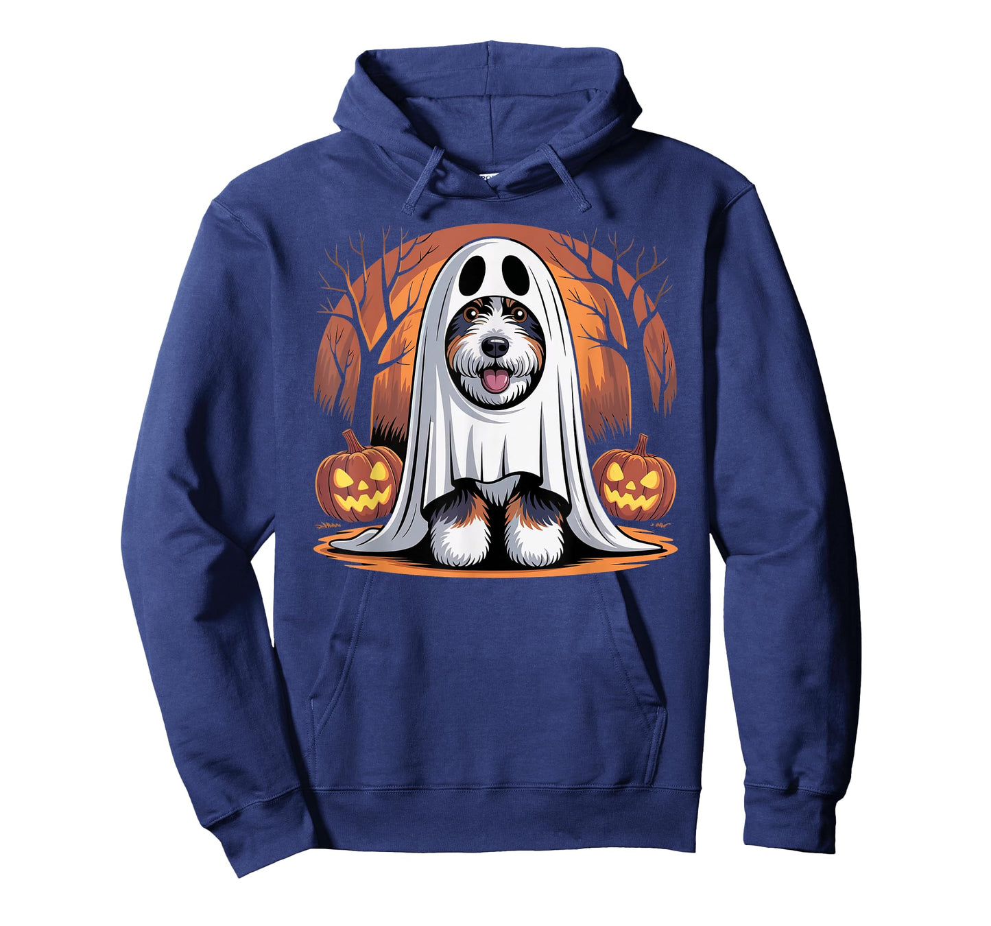 Funny Halloween Bernedoodle Dog Costume Doodle Lovers T-Shirt