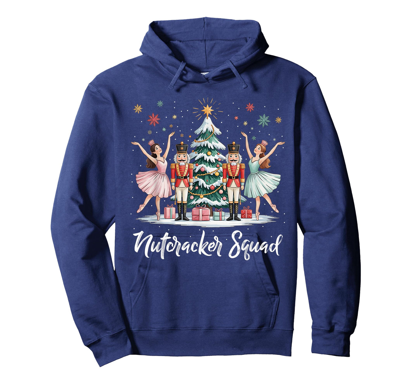 Christmas Nutcracker Squad Ballet Dance Women Kids Girls T-Shirt