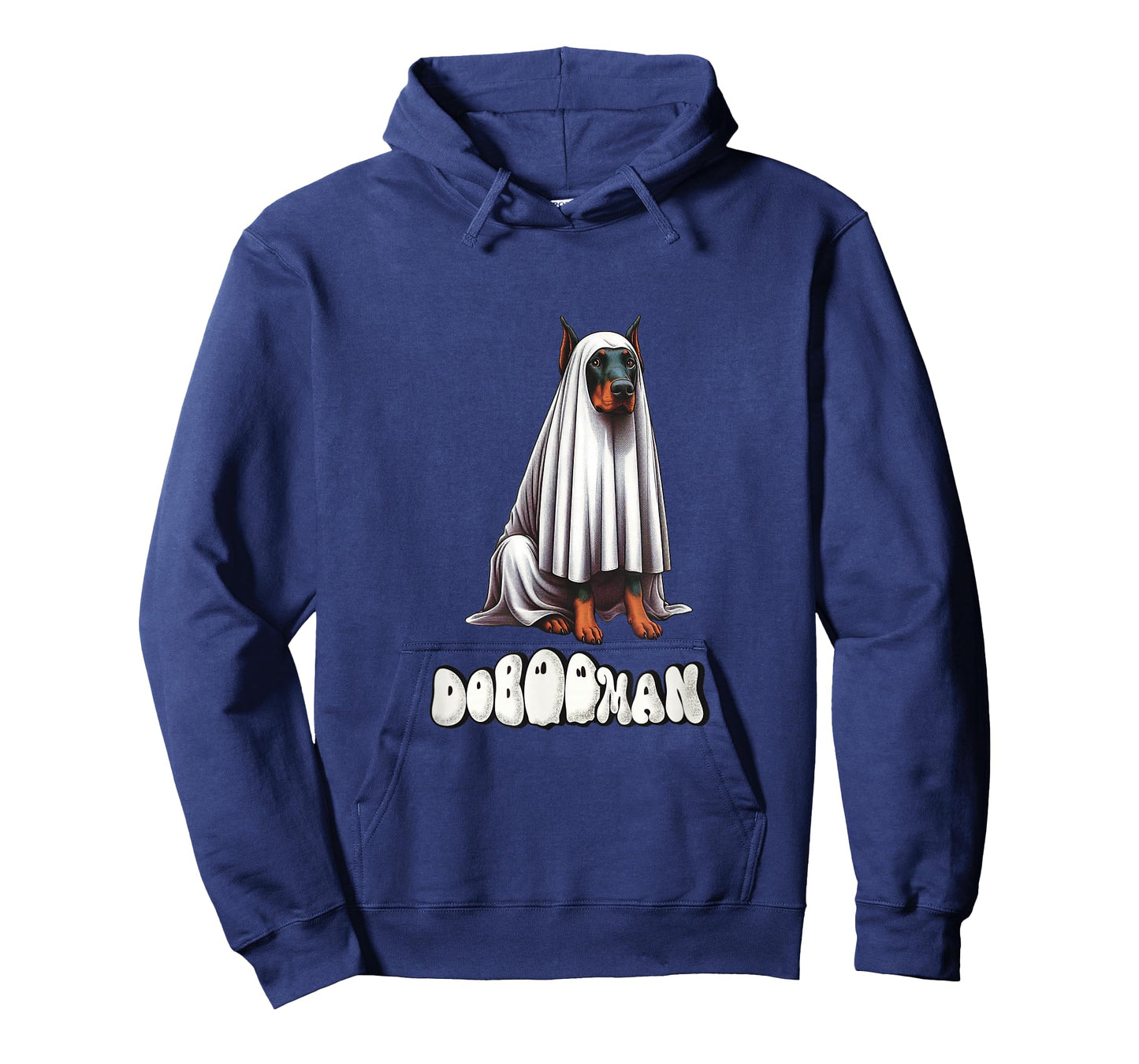 Funny Doberman Halloween Ghost, DoBOOman, Dobie Mom T-Shirt