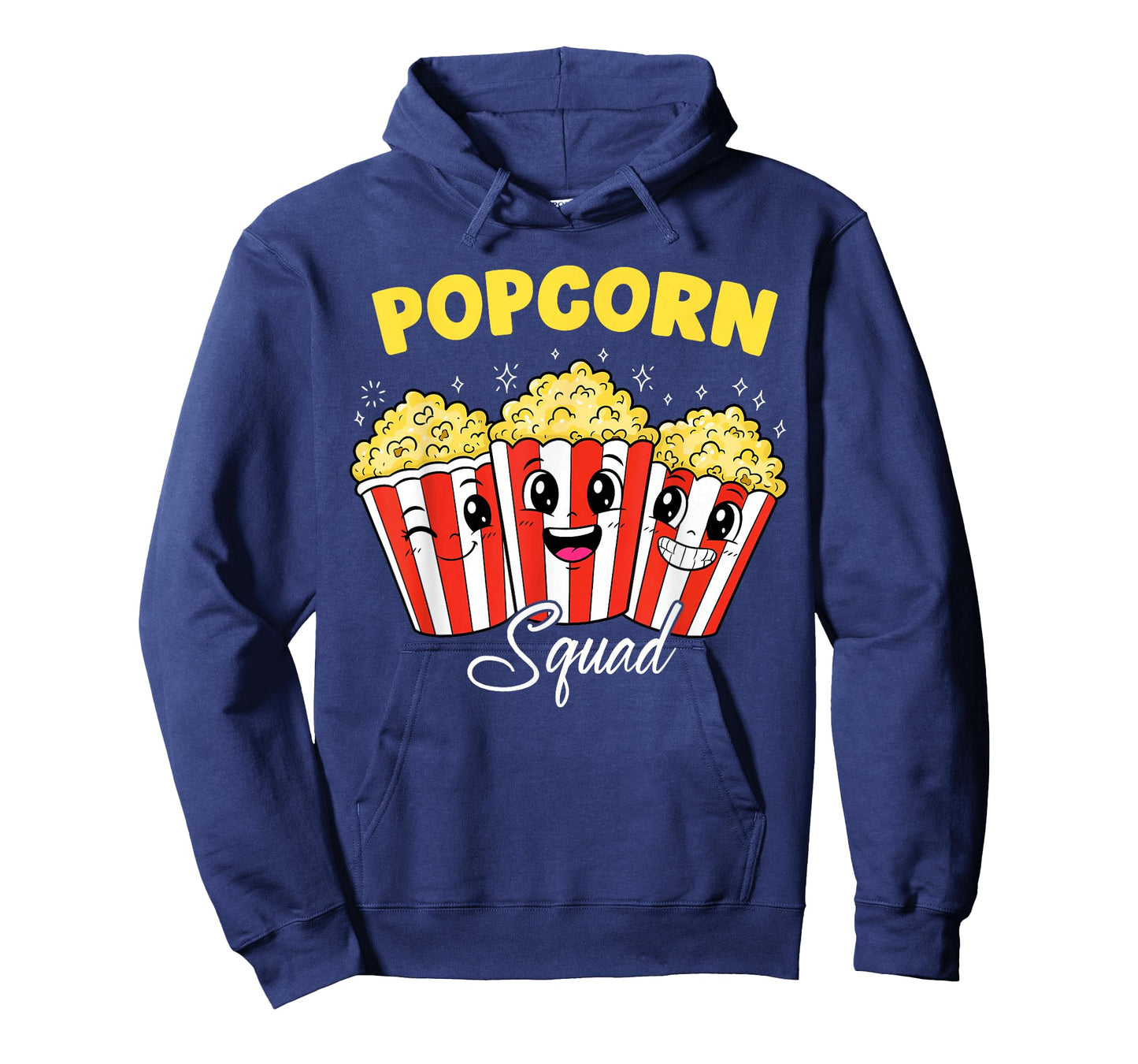 Funny Popcorn Squad Theater Movie Snack Cinema Food Lover T-Shirt