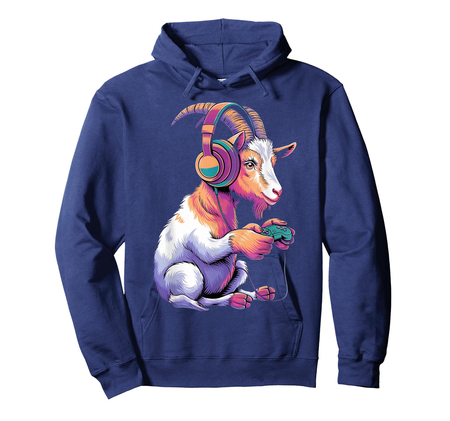 Goat Stuffed Animal Goat Costume Kids Headphones Video Game T-Shirt