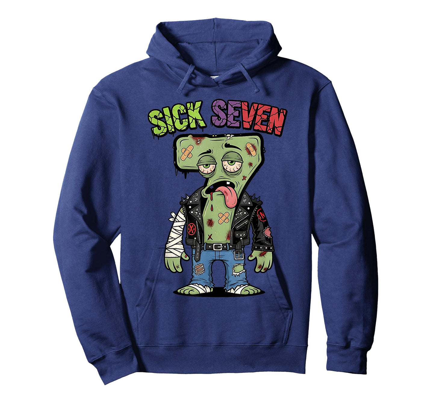 67 Funny Zombie Six Seven Humor Meme Brainrot Sick Seven T-Shirt