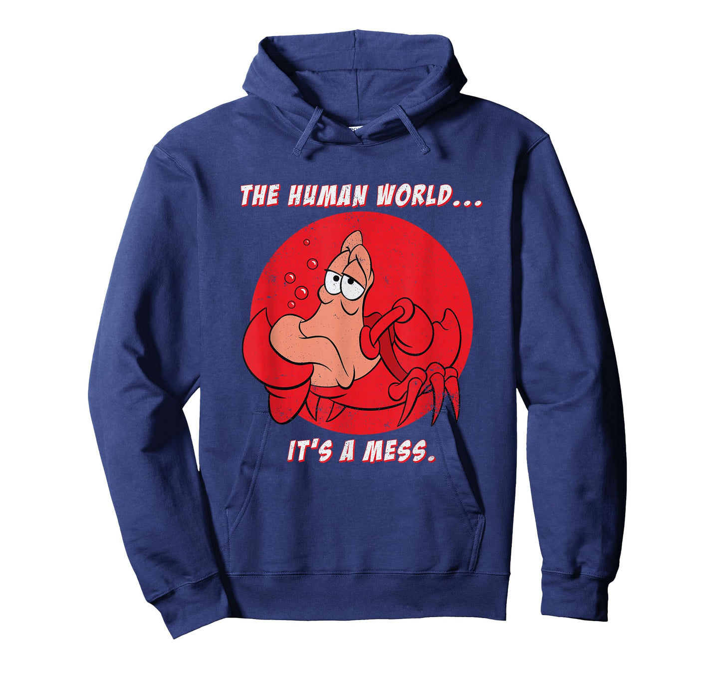 Disney The Little Mermaid Sebastian The Human World T-Shirt Small