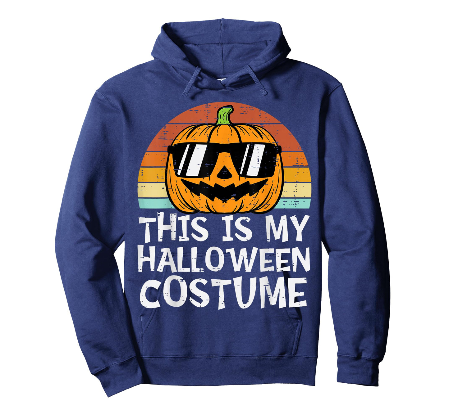 This Is My Halloween Costume Pumpkin Retro Halloween Costume T-Shirt